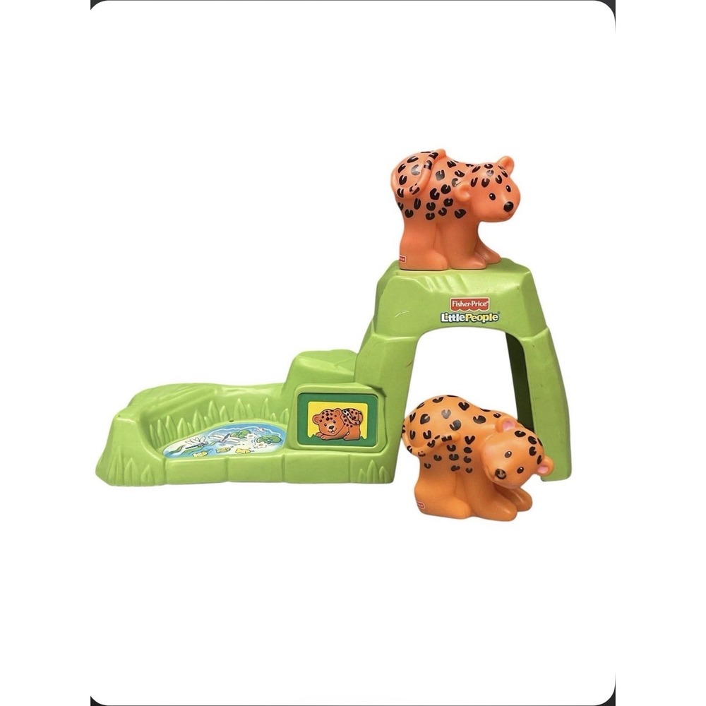 Little People 2007 Grasslands Animals Jaguar Mountain, 2 Jaguars 2002
